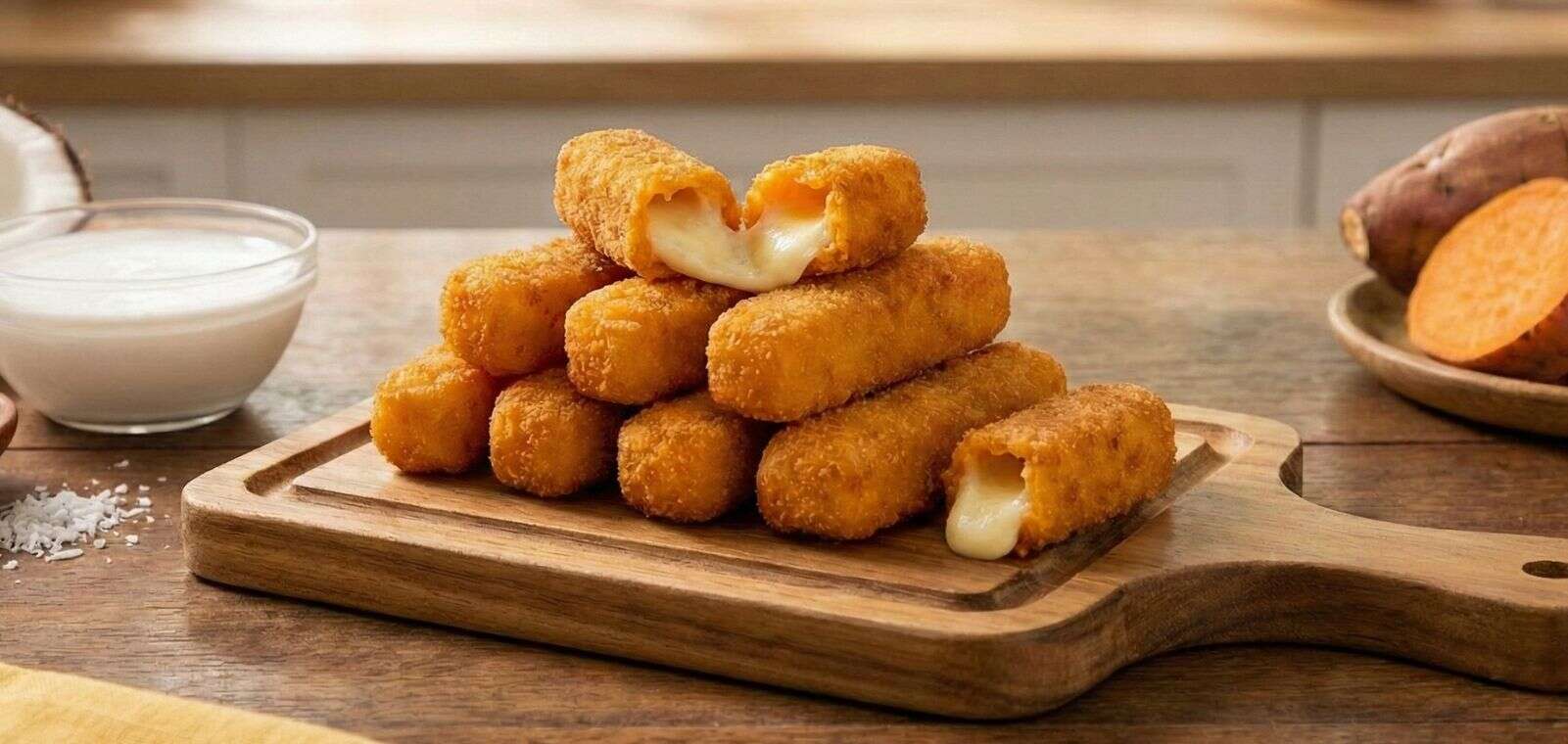 Deditos de Batata y Queso