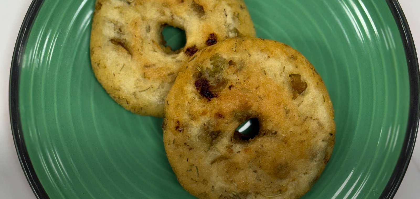 Arepa de Aceitunas y Romero