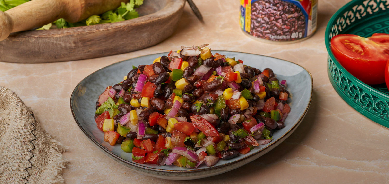 Ensalada de Frijoles Negros Gust· By P.a.n.