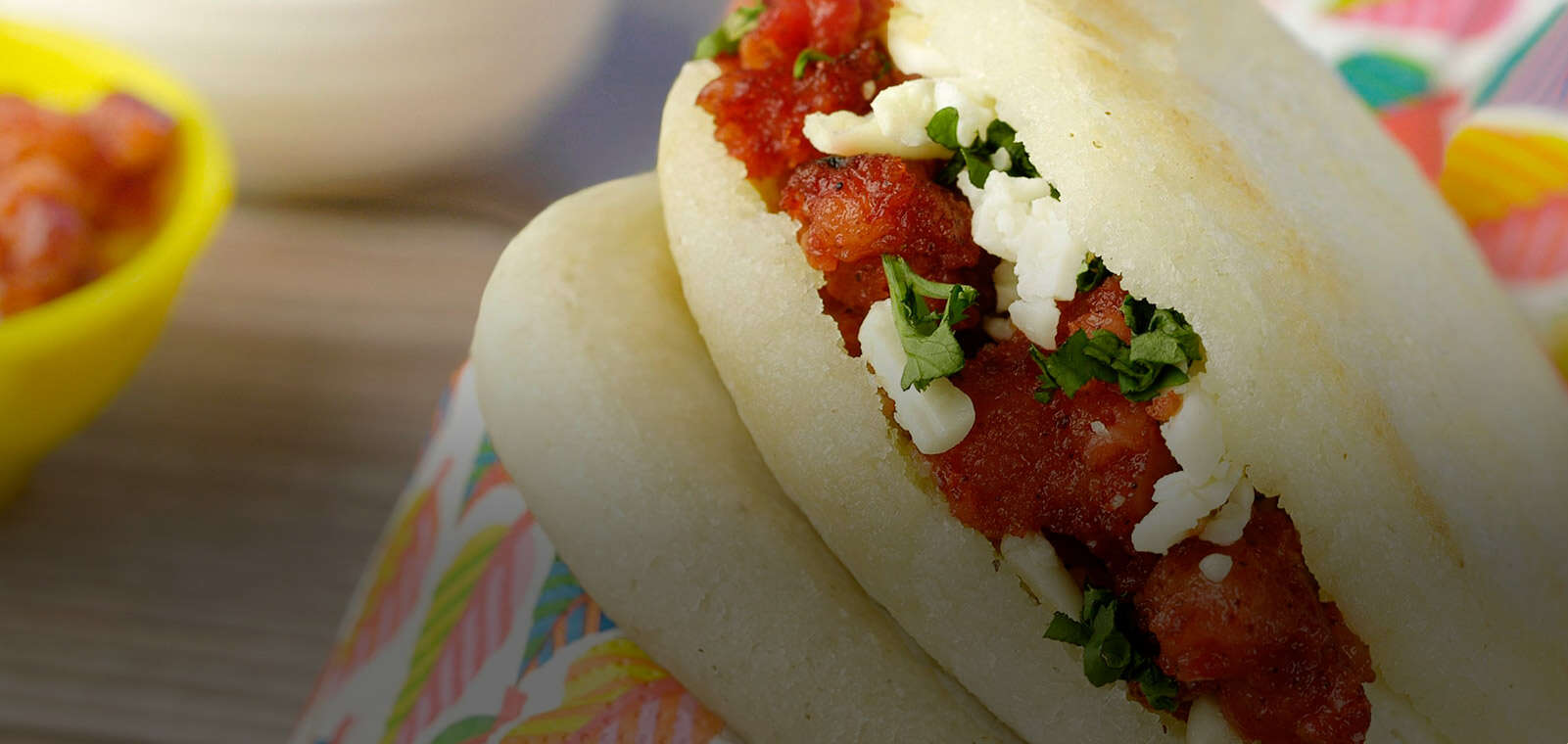 Gorditas de Chorizo con Queso Fresco